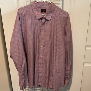 UNTUCKit Red Casual Button Down Shirt